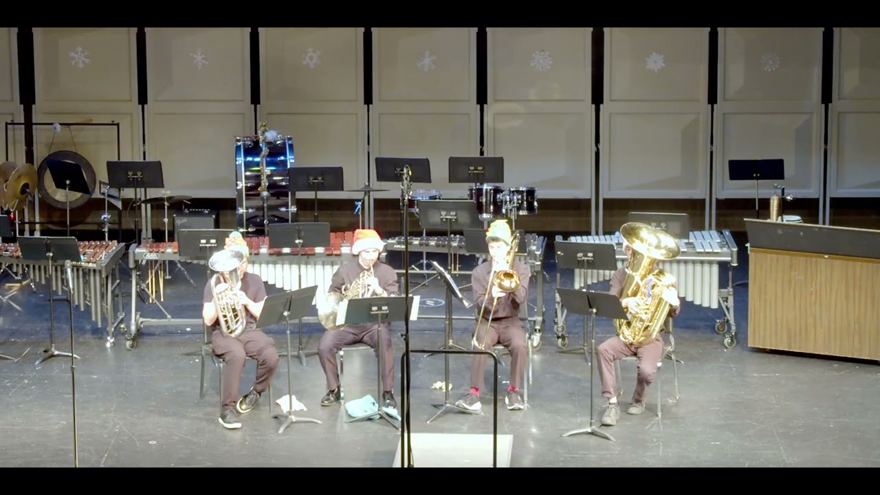 2025.12.18 WSHS Winter Concert - 02 Brass Quartet