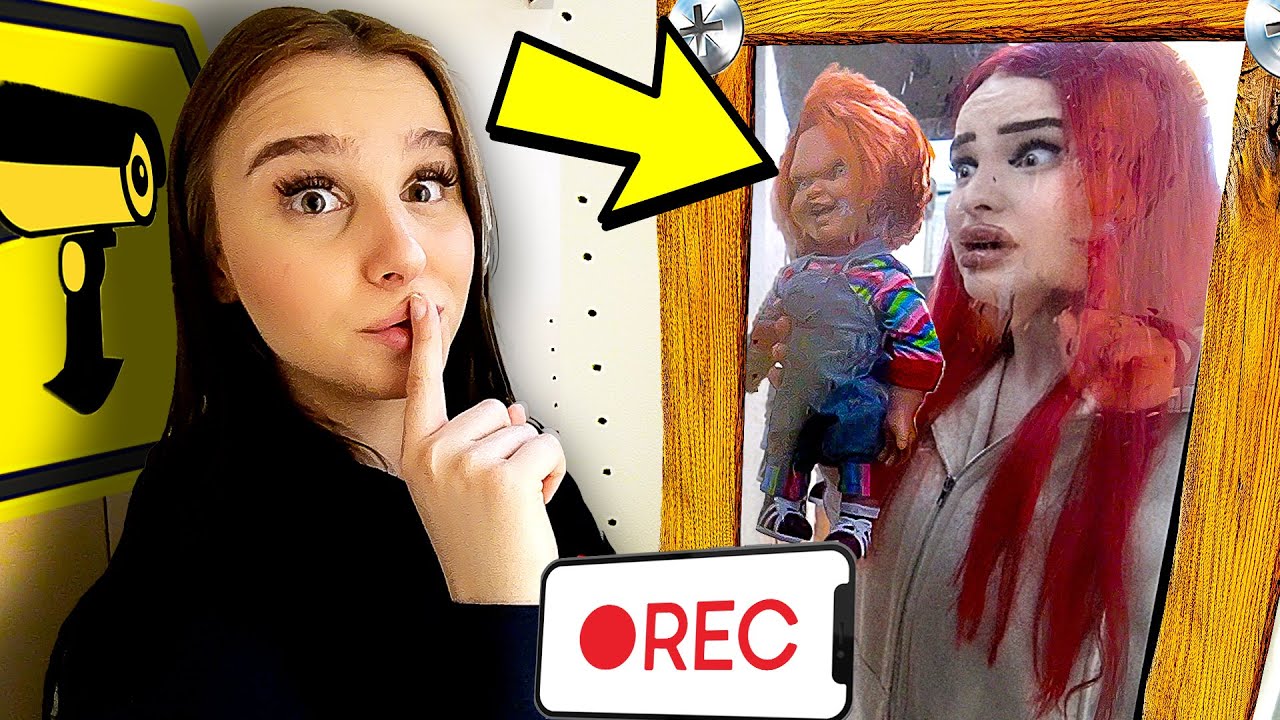 CHUCKY im Zimmer von Schwester versteckt ! 😂🏡 (Sorry Egg) - Celina