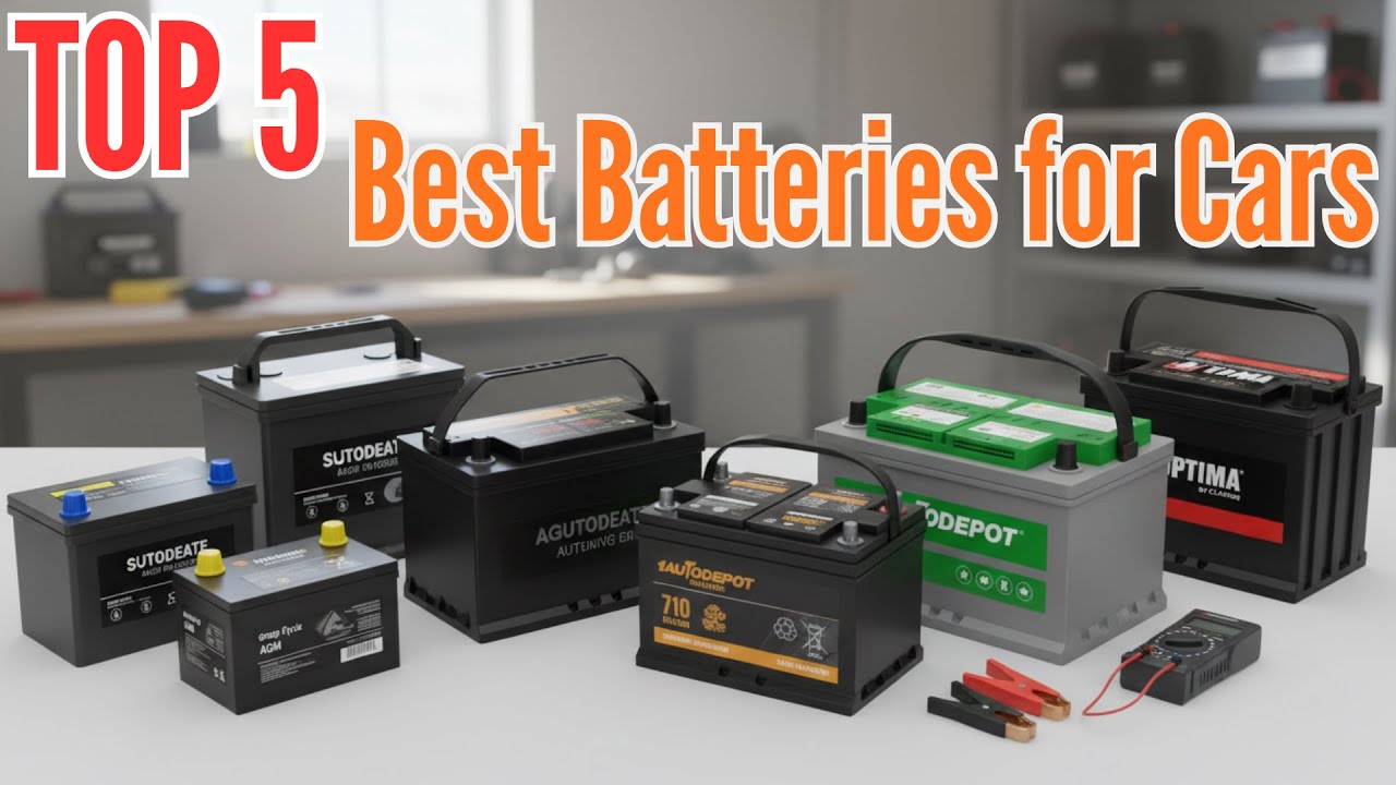 TOP 5: Best Batteries for Cars in 2026 | Top Car Battery Brand - YouTube