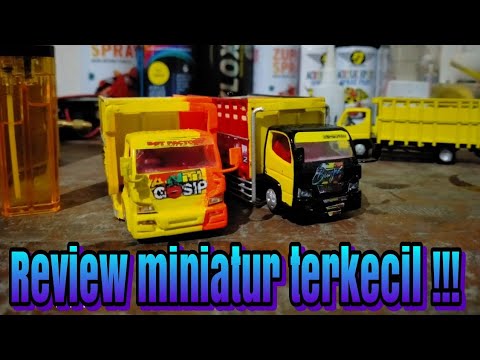 Review miniatur truk  bronjez dan anti  gosip  skala 1 64 