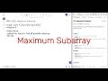 Maximum Subarray - Leetcode 53 - Python