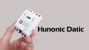 Review - Công tắc thông minh Hunonic Datic 1 kênh 500W - Điều khiển từ xa bằng điện thoại qua wifi