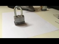 How to Rake Locks Open - Master Lock 3 and Master Lock Excel Demonstration