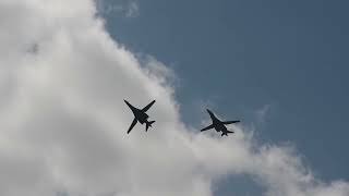 Country Air & Space Expo: Dyess B-1B & Whiteman B-2 Epic Flyovers! ✈️🔥