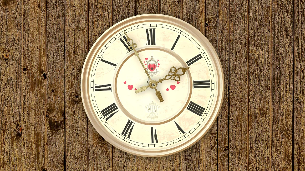 Clockwise time footage. YouTube