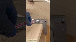 Precision Wood Angle Marking | Accurate Carpentry Measurement Technique