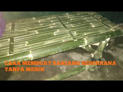  Cara  Membuat  Kursi  Dari Bambu  Sederhana  KURSIKO