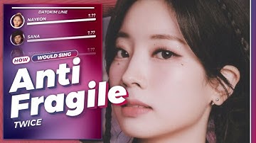 [A.I. COVER] How Would TWICE Sing 