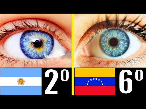 LOS 10 PAÍSES LATINOS CON MÁS OJOS AZULES @Criticalandia