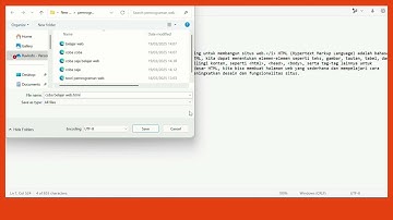 STRUKTUR DASAR HTML (Pemrograman web #1)