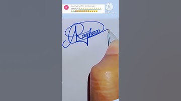 Signature#Rayhan signature#rayhan name signaturewriting style#beautifulsignature#shorts#calligraphy