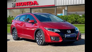 Approved Used Honda Civic 1.8 i-VTEC SE Plus Tourer -MT65OJO- Honda Bolton