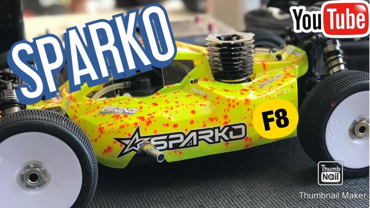REVIEW NEW SPARKO F8 BUGGY NITRO KIT REF SPKF80001 JET by JETKO