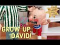 GROW UP, DAVID! Read Aloud with customized David doll