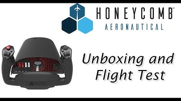 Honeycomb Aeronautical Flight Yoke and Switch Panel - Unboxing and Flight Test