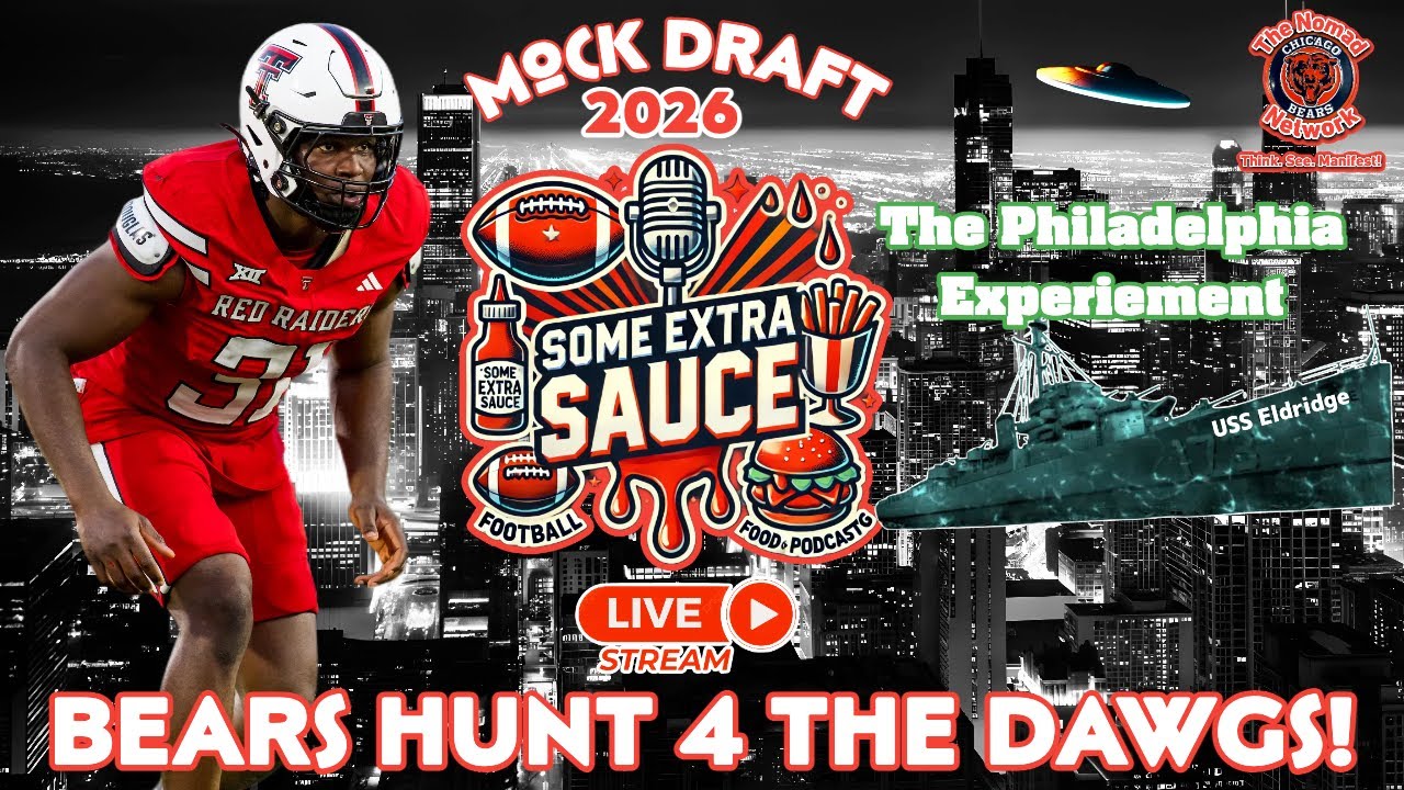 Chicago Bears Trade And Mock Draft 2026(The Philadelphia Experiment)