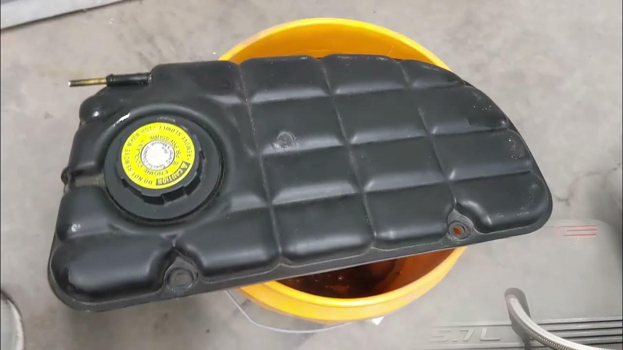 HOW TO REPLACE YOUR C5 CORVETTE COOLANT RESERVOIR - YouTube