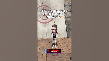 The Big Head Vet 5 reward is insane NBA2K25🔥
