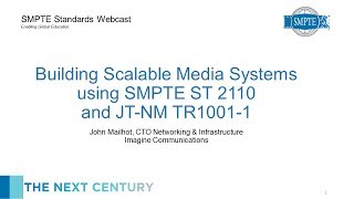 Building Large SMPTE ST 2110 Systems Using JT-NM TR-1001-1 (2019-01-10)