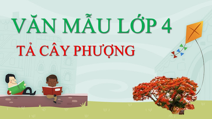 Bài văn tả cây phượng lớp 4 tập 2 năm 2024