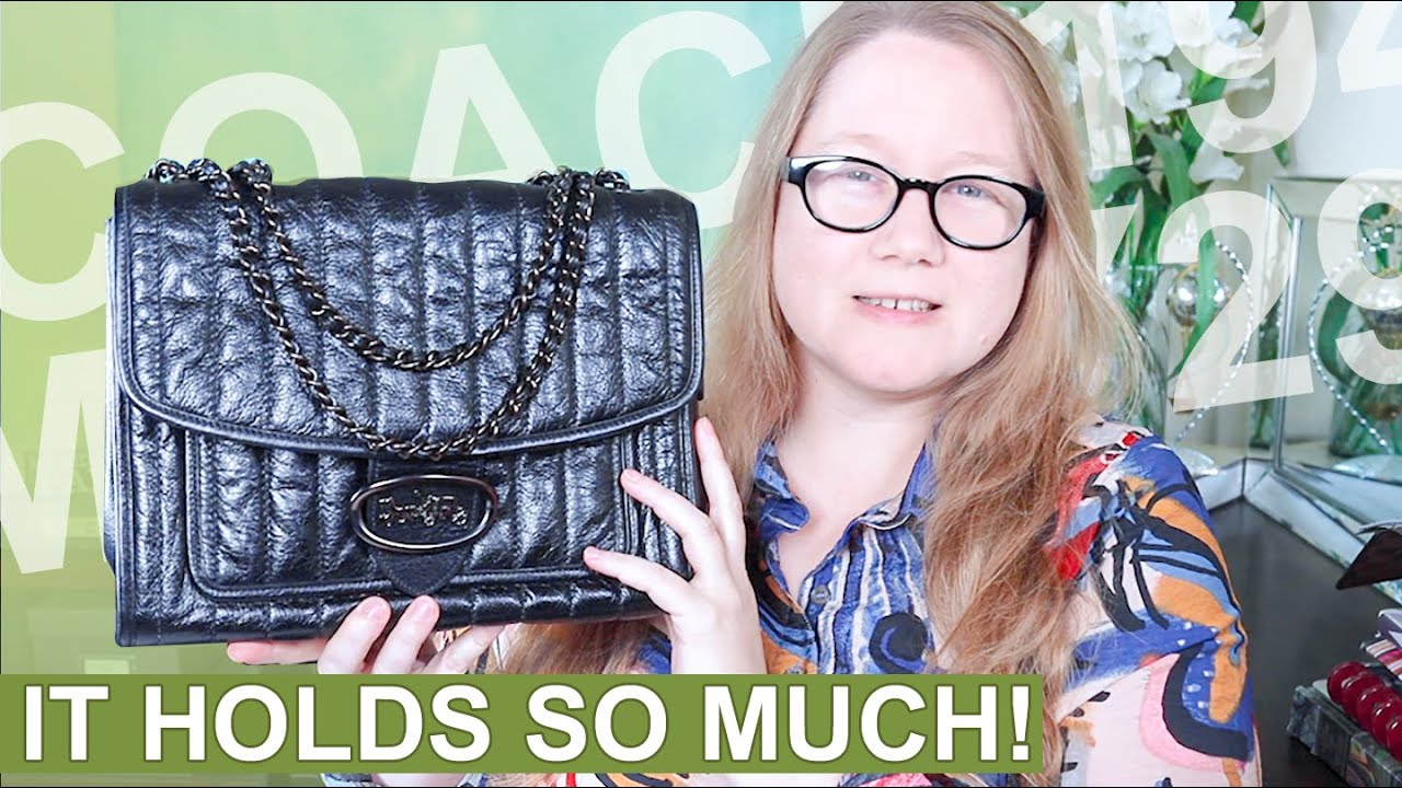 WHAT FITS: Coach Melody 29, YSL Niki Dupe, Chanel Reissue Dupe