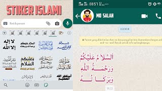 Cara Menambahkan Stiker Islami di WhatsApp screenshot 1