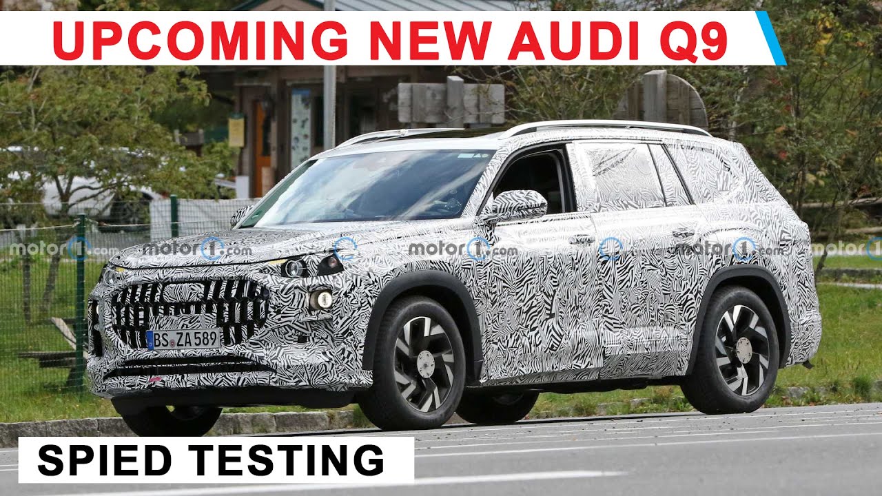 Audi Q9 Spied Testing | Launch Details, Exterior, Price & Engine ...