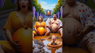 Suma And His Family Run Away From The Train Video