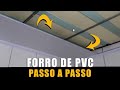 Forro de pvc! prenda  passo a passso (PVC Cladding - with subtitles)