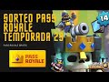  sorteo de pass royale temporada 29  pass royale gratis 2021 nuevas skins y emotes clash royale