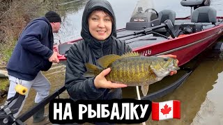 Весенняя рыбалка в Канаде🇨🇦или безрыбалка // обжигаем чугунный казан в костре