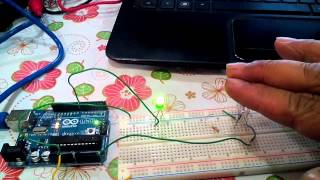Proximity sensor with arduino and labview