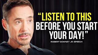 WATCH THIS EVERY DAY - Motivational Speech By Robert Downey Jr. [YOU NEED TO WATCH THIS]
