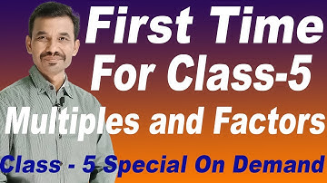 Exercise 4 (D) Ch.4 Multiples and Factors  Class 5