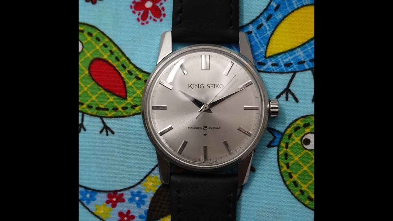 わ*ば様 ⭐︎ 1964年製 KING SEIKO スケルトン裏蓋 OH済 ⭐︎ 1964 King Seiko reference 15034 - a high quality men's vintage