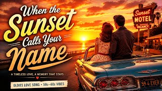 When the Sunset Calls Your Name | Oldies Love Song 1950s Style | Vintage Romantic Music