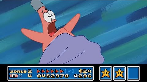 Patrick dies to Super Mario Bros. 3 music