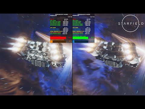 STARFIELD Ultra Settings 4K | RTX 4090 VS RX 7900 XTX