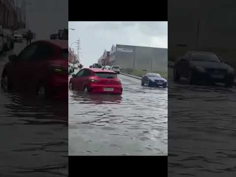 Inundaciones en el Polígono los Villares SalamancaVideo de Roman
