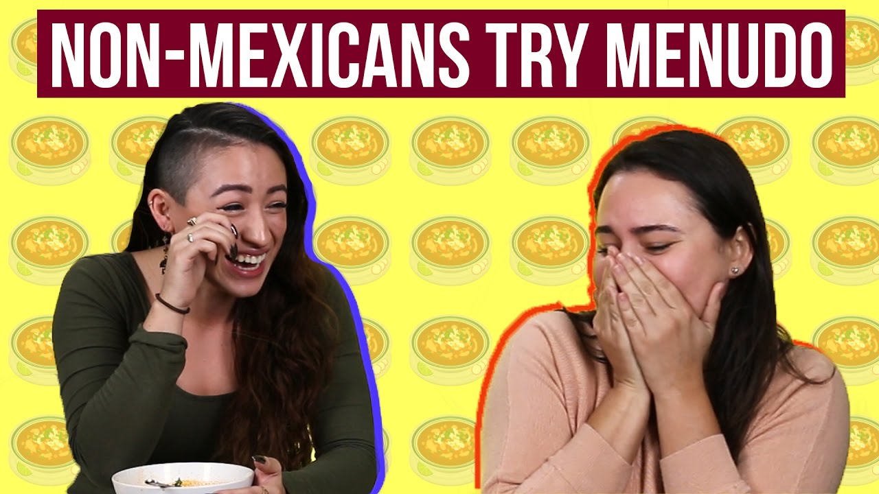 Non-Mexican Latinos TRY MENUDO | Taste Test | mitú