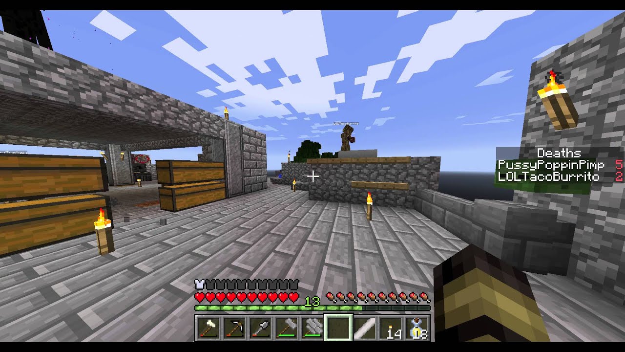 Minecraft: FTB Infinity Evolved Expert Mode SKYBLOCK Ep. 6 - THE FIGHT ...