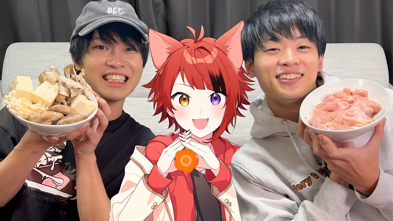 【りぬりくじん】仲良し3人組で家に集まって忘年会したらゆる過ぎたｗｗｗｗｗ