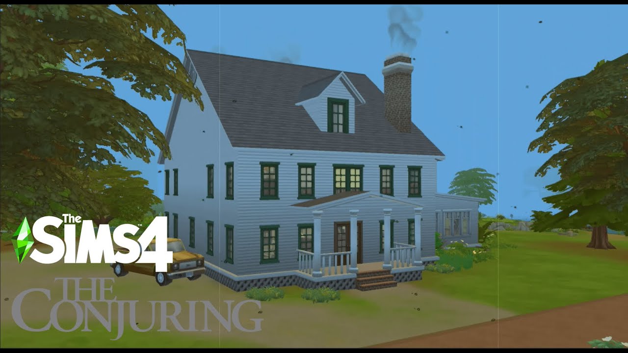 Casa do Filme Invocação do Mal (The Conjuring) │The Sims 4 (Speed Build)