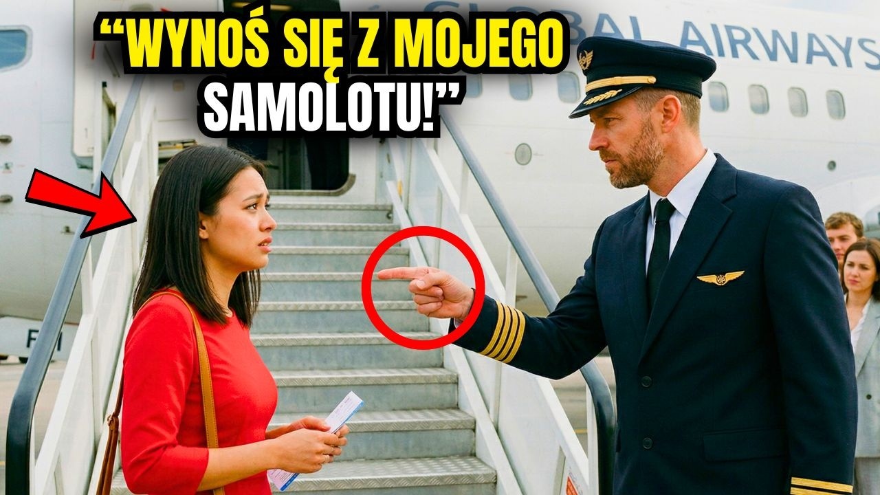 Stałam w kolejce na lotnisku, gdy kapitan podszedł do mnie i powiedział lodowatym tonem: „Proszę pani, nie pasuje pani do tego lotu. Zostanie pani przeniesiona.” Cała kolejka patrzyła, jak mnie...