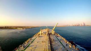 Suez Canal Timelapse - Full Transit HD GoPro