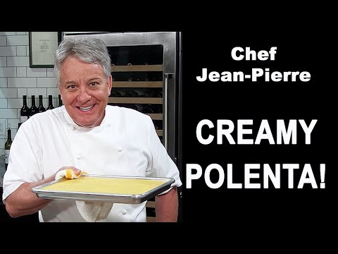 Creamy Polenta & Polenta Cake | Chef Jean-Pierre
