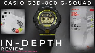 Casio GBD-800-8JF G-Shock Step Tracker watch unboxing & review