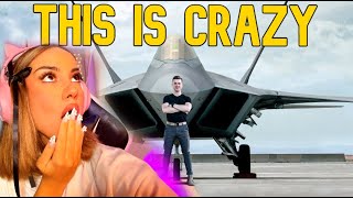Finnish Girl Reacts to The Most Lethal Fighter Jet Ever Built | F-22 Raptor