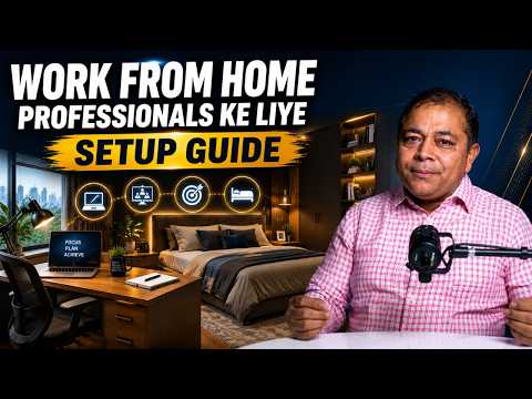 Work From Home Professionals Ke Liye Setup Guide I Real Estate with Rakesh I