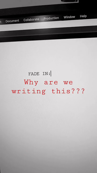 Quick Screenwriting Tips… #hollywood #screenplay #amwriting #filmmaking #livestream #screenwriter